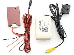 Interfata video, convertor CVBS-RGBS pentru montare camera marsarier aftermarket la RNS510 si RCD510 PREMIUM