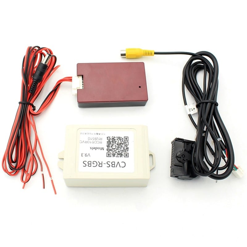 Interfata video, convertor CVBS-RGBS pentru montare camera marsarier aftermarket la RNS510 si RCD510 PREMIUM