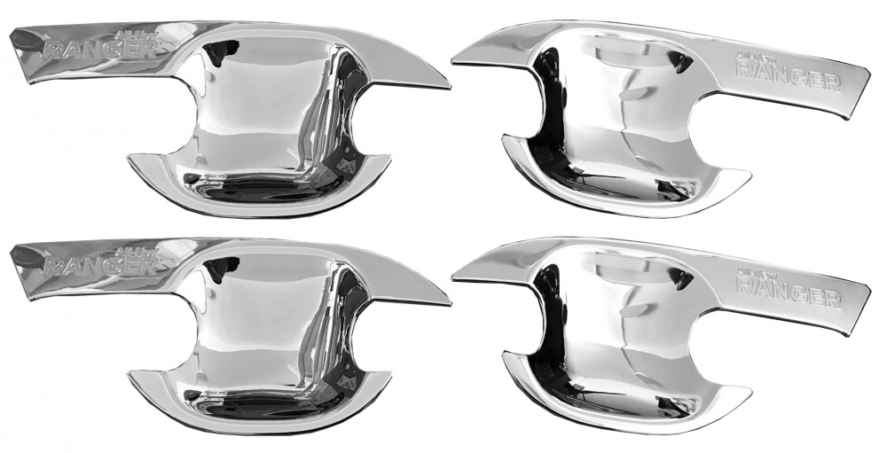 Set ornamente cromate manere Ford Ranger T6 2012, 2013, 2014, 2015 FR12DHIC (FDE902) PREMIUM