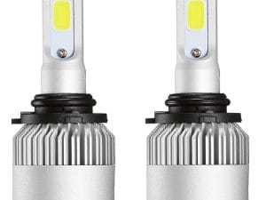 Set 2 leduri HB4 / 9006 COB Canbus pentru far auto putere 72W, luminozitate 8000 Lm, 12V - 24V