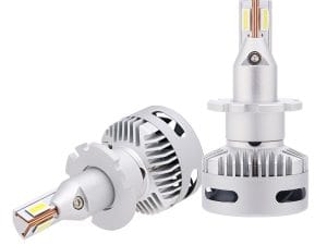 Set 2 leduri D2S, D4S pentru far cu lupa 40W Chip Cree 10.000 Lm 12/24V X6-D2S PREMIUM