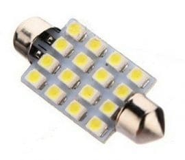 Led auto sofit cu 16 SMD 42 mm PREMIUM