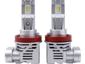 Set 2 leduri H8 M3 Canbus pentru far auto, putere 55W, luminozitate 20.000 Lm, 12V-24V PREMIUM