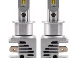 Set 2 leduri H3 M3 Canbus pentru far auto, putere 55W, luminozitate 20.000 Lm, 12V-24V PREMIUM