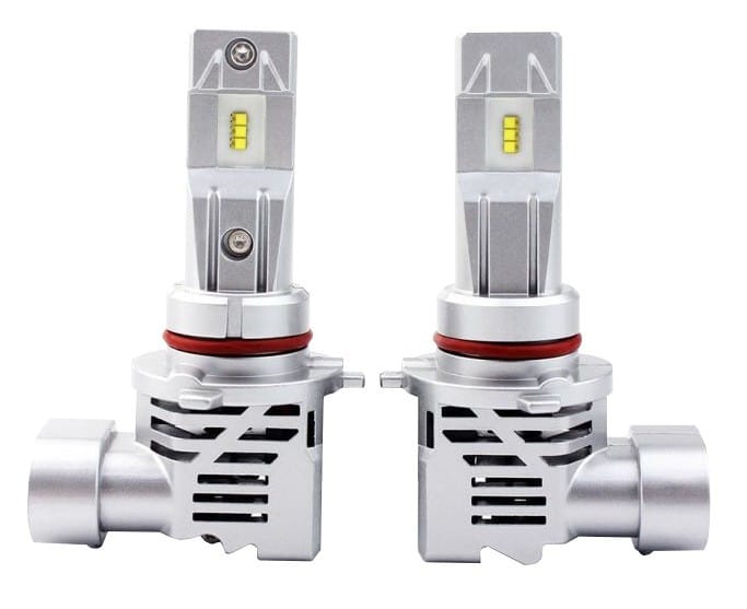 Set 2 leduri HIR2 (9012) M3 Canbus pentru far auto, putere 55W, luminozitate 20.000 Lm, 12V-24V M3-HIR2(9012) Premium