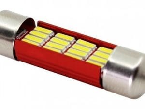 Led Auto Sofit 39mm cu 16 SMD 4014 - fara polaritate PREMIUM