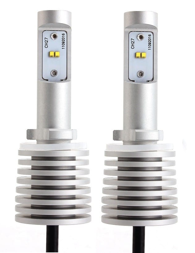 Set 2 leduri auto F1-H27 COB Canbus putere 30W, luminozitate 6000 Lm, 12V - 24V PREMIUM