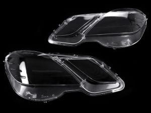 Set 2 sticle faruri pentru Mercedes E-Class W212 Non Facelift (2009 - 2012) - HW013 OEM
