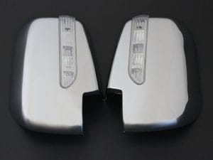 Capace oglinzi cromate cu LED Mitsubishi L200 Triton 2006 - 2015 MT06DMCC PREMIUM