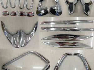 Set 22 ornamente cromate Toyota Hilux Revo 2015, 2016, 2017, 2018, 2019 TYE808 PREMIUM