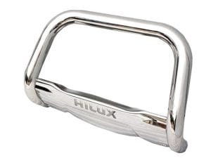 Bullbar inox pentru Toyota Hilux Revo 2015, 2016, 2017, 2018, 2019 Ø76mm TYA404 PREMIUM