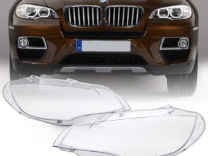 Set 2 sticle faruri pentru BMW X6 E71 (2008 - 2014) - HB080 OEM