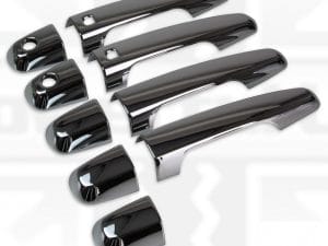 Set manere cromate Mitsubishi L200 Triton KEYLESS 2015, 2016, 2017, 2018, 2019 MTE100 PREMIUM