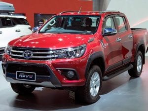 Bullbar poliuretan, ABS Toyota Hilux Revo 2015, 2016, 2017, 2018, 2019 TYA409 PREMIUM