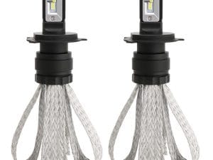 Set 2 leduri H4 pentru far auto 40W Chip Cree 8000 Lm 12/24V PREMIUM