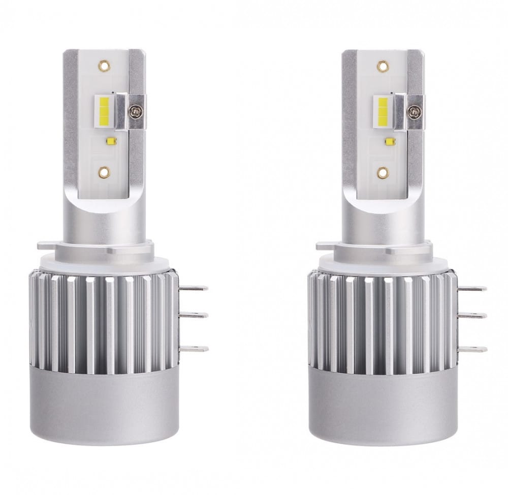 Set 2 leduri H15 ALL IN ONE pentru far auto 50W, 5000 Lumeni, 12V - H15F PREMIUM