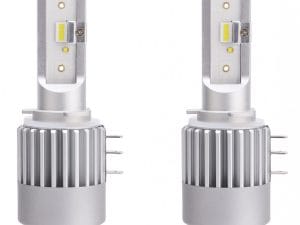 Set 2 leduri H15 ALL IN ONE pentru far auto 50W, 5000 Lumeni, 12V - H15F PREMIUM