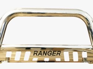 Bullbar inox cu scut Ford Ranger T6 2012, 2013, 2014, 2015 Ø76mm / 3" FDA658 PREMIUM