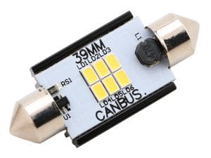 Led Auto Sofit 41mm Canbus 6 SMD 3020 fara polaritate - BTLE1276-41 PREMIUM