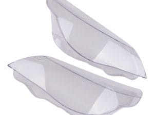 Set 2 sticle faruri pentru BMW Seria 5 E60, E61 far cu Halogen H7 sau Xenon fara adaptiv (2004 - 2010) - HB045 OEM