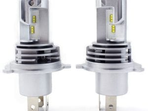 Set 2 leduri H4 M3 Canbus pentru far auto, putere 55W, luminozitate 20.000 Lm, 12V-24V PREMIUM