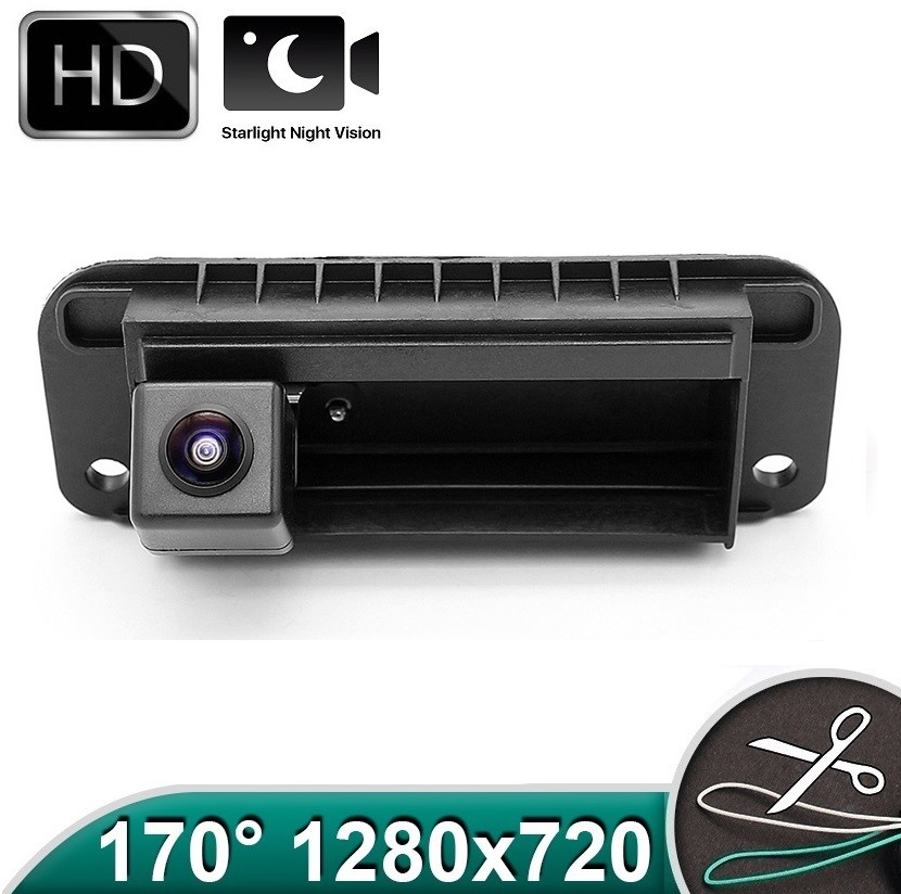 Camera marsarier HD, unghi 170 grade, cu StarLight Night Vision pentru Mercedes C-Class W204 - FA950 PREMIUM
