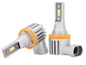 Set 2 leduri auto H8, H9, H11 C12 Canbus, putere 13W, luminozitate 7200 Lm, 12V-24V PREMIUM