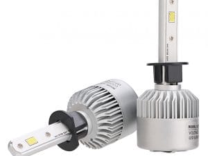 Set 2 leduri H1 CSP Canbus pentru far auto putere 72W, luminozitate 16.000 Lm, 12V - 24V PREMIUM