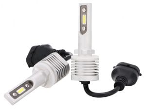 Set 2 leduri auto H27 (880, 881) C12 Canbus, putere 13W, luminozitate 7200 Lm, 12V-24V PREMIUM