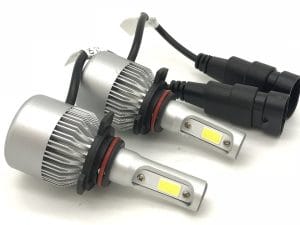 Set 2 leduri HIR2 / 9012 COB Canbus pentru far auto putere 72W, luminozitate 8000 Lm, 12V - 24V COB-HIR2 (9012)
