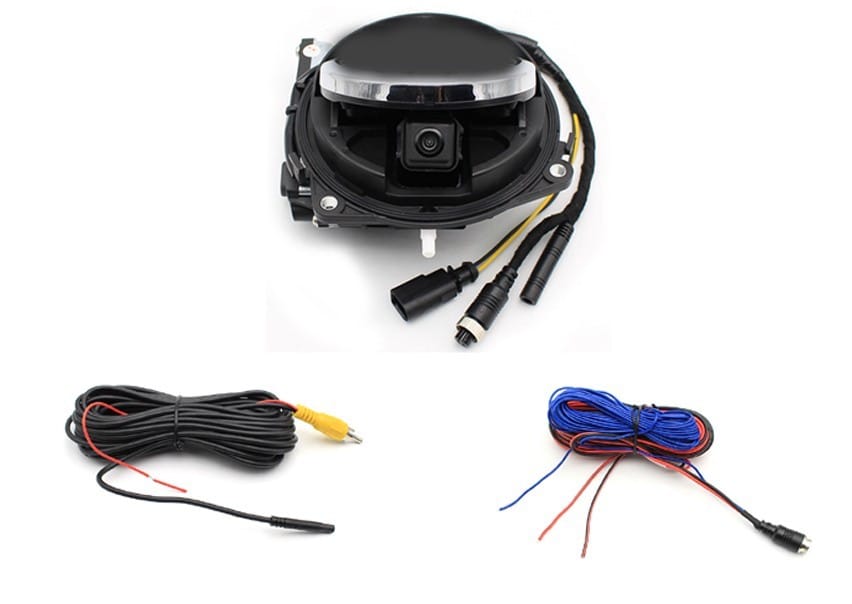 Camera marsarier flip in sigla pentru VW Passat B8, Golf 5, Golf 6, Passat B6, B7, B8 Variant, Arteon ,T-Roc PREMIUM