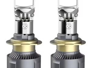 Lupe Led H7 putere 56W luminozitate 6500 Lumeni 12-24V