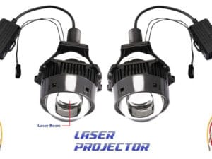 Lupe Led LASER Auto 3" putere 60W luminozitate 10.000 Lumeni 5500k 12V P1-Pro