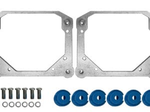 Set 2 rame adaptoare pentru lupe G5 Skoda Octavia 2 2007-2009 - HPB-003