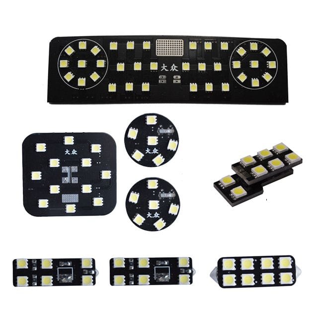 Kit leduri interior 8 piese pentru VW Passat B6/B7, Passat CC, Jetta BTSD-015