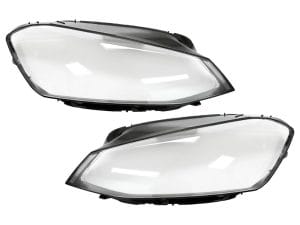 Set 2 sticle faruri pentru Volkswagen Golf 7 / Golf VII (2013 - 2016) - HV025