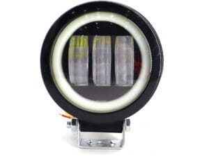 Proiector LED cu Angel Eyes Offroad Auto, Moto, ATV 30W 2700LM DC 10-60 - KWE30W