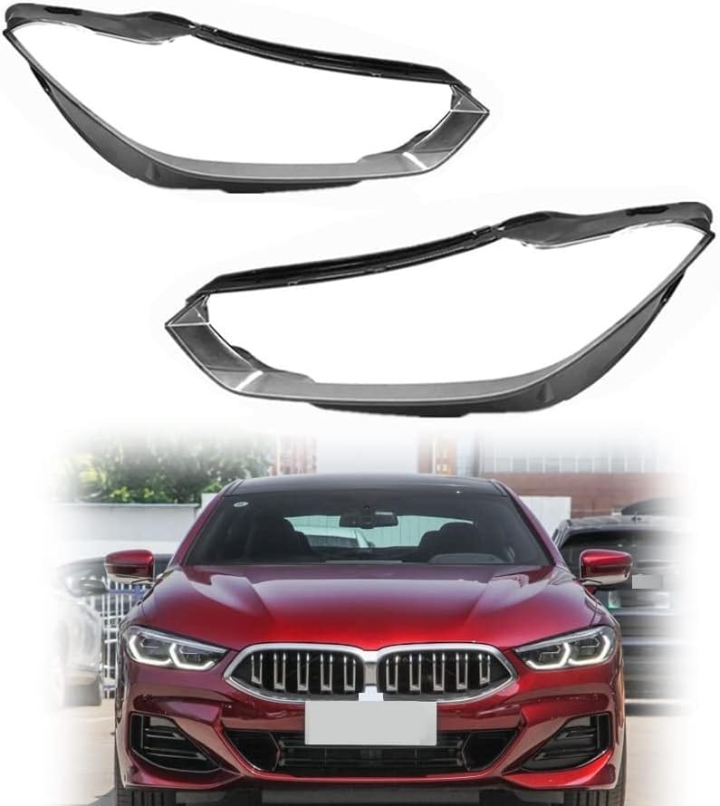 Set 2 sticle faruri pentru BMW Seria 8 G14, G15, G16 Non Facelift (2018 - 2022) - HB151