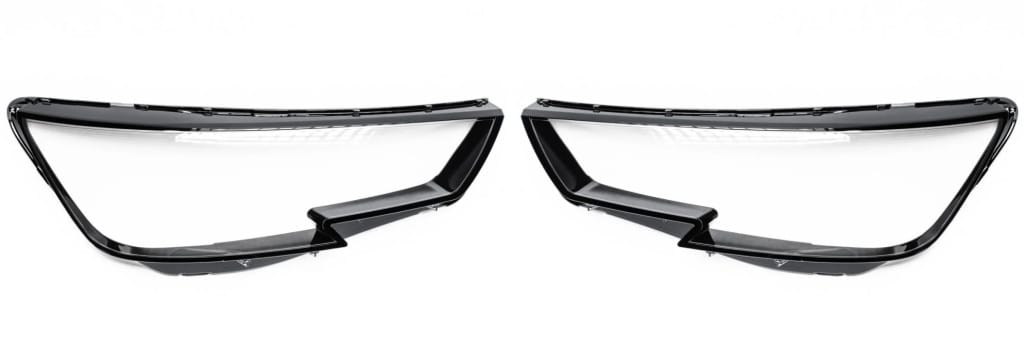 Set 2 sticle faruri pentru Audi A4 B9 Non Facelift (2016 - 2019) - HA011