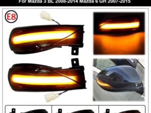 Set 2 Semnalizari Led Oglinda Dinamice Mazda 3 BL (2008-2014) , Mazda 6 GH (2007-2015) - D0833