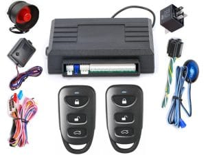 Alarma auto cu 2 telecomenzi KD-59-4