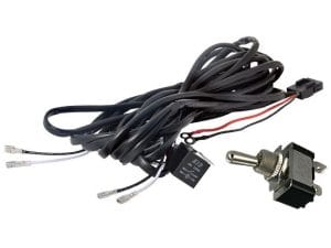 Cablaj cu buton "ROCKET" si releu pentru 2 proiectoare led/led bar pana la 240W BTAC-W102-RS