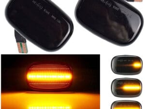 Set 2 Semnalizari Aripa LED Dinamice Toyota Hilux, Avensis, Corolla, Yaris, Verso - D0394