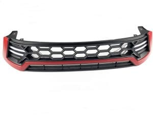 Grila fata cu lumini de zi DRL negru cu rosu TRD Toyota Hilux Revo 2015, 2016, 2017, 2018, 2019 THR15FGL