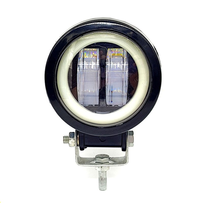 Proiector LED cu Angel Eyes Offroad Auto, Moto, ATV 20W 1800LM DC 10-60 - KWE20W