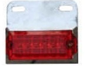 Lampa laterala cu LED 24V Rosie 148R24V