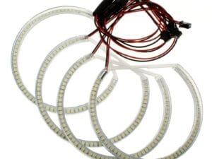 Kit 4 Inele LED SMD BMW E65, E66 LCI 2x106mm + 2x131mm