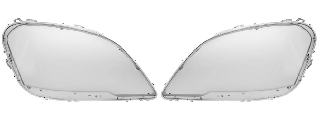 Set 2 sticle faruri pentru Mercedes ML W164 Facelift (2008 - 2011) - HW069