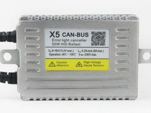 Ballast xenon X5 Canbus Slim 55W