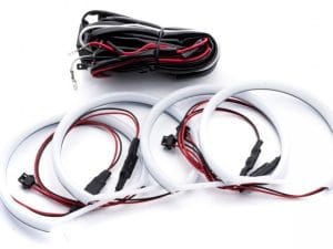 Kit Angel Eyes LED COTTON pentru BMW E39 Non Facelift - 4x131mm